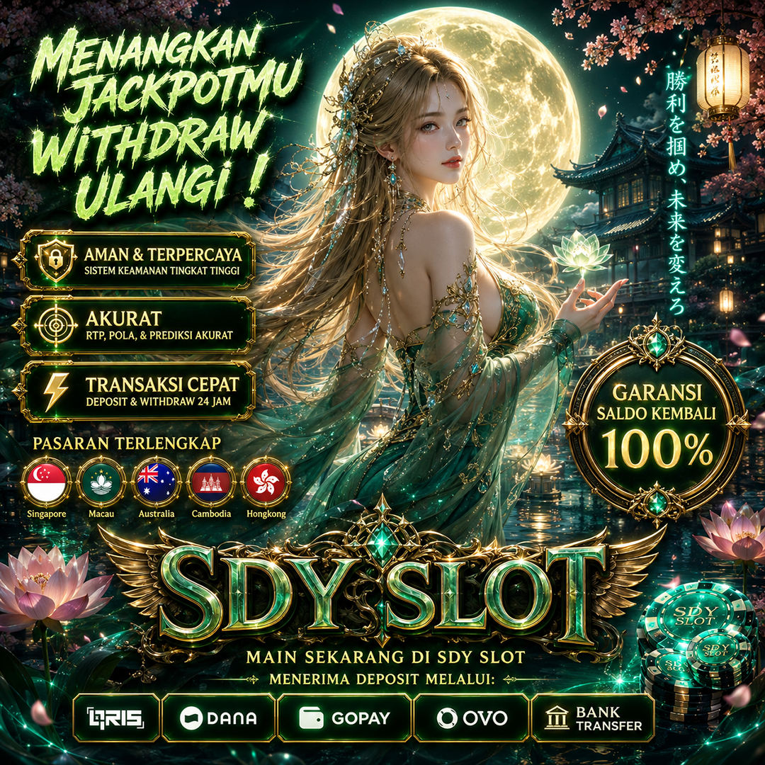 SDYSLOT: Platform Resmi SDY SLOT Game Online Terkini
